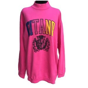 Vintage Bodywear by Gitano Pink Sweatshirt